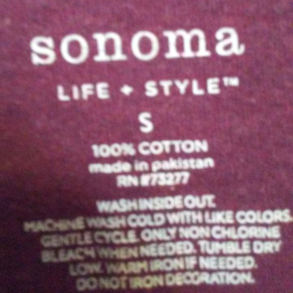 LIKE NEW! SONOMA Long sleeve shirt - Picture 3 of 3